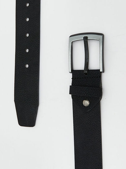 Deri G?r?n?ml? Erkek Kemer