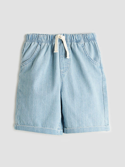 Rahat Kal?p Beli Lastikli Erkek ?ocuk Jean ?ort