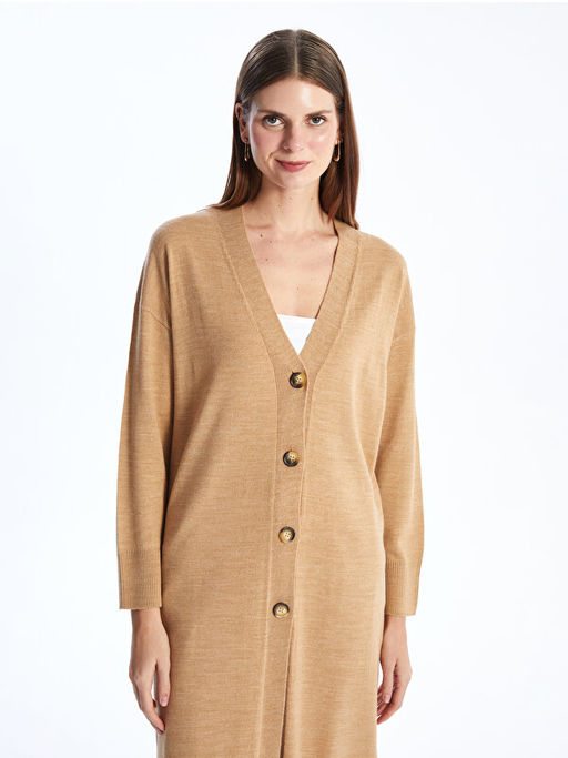 V Yaka Kad?n Triko H?rka