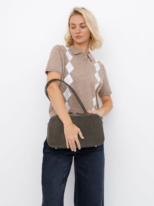Сумка 8586F khaki Polina&Eiterou