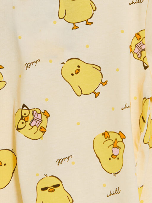 K?z ?ocuk ?ortlu Pijama Tak?m?