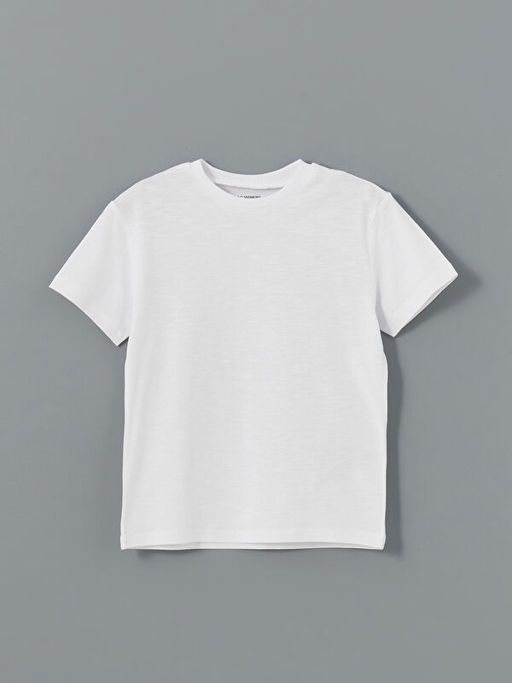 Bisiklet Yaka Basic Erkek ?ocuk Ti??rt