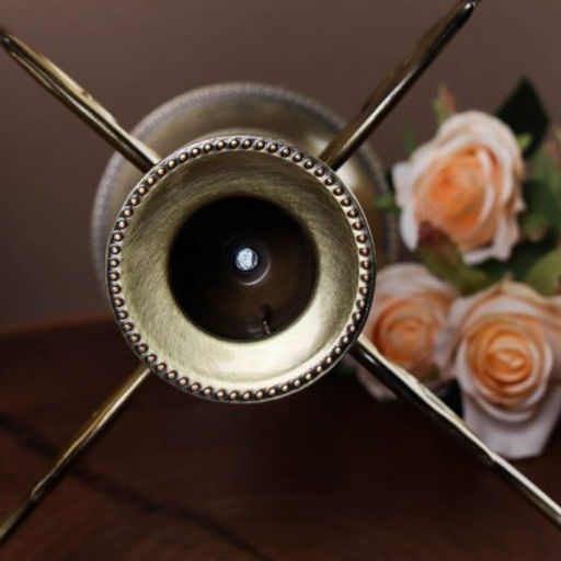 Подсвечник на 5 свечей бронза 25 см / 6305S /уп 30/ - ГалеонТрейд фото 7