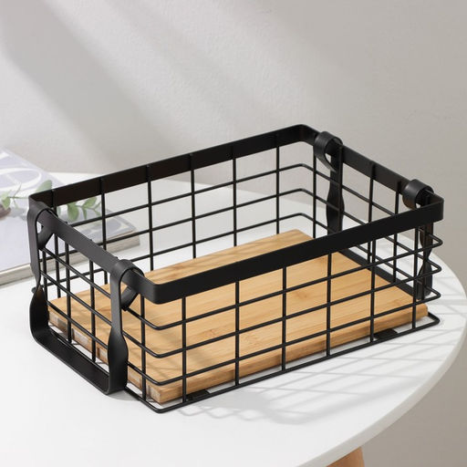 Корзина универсальная SAVANNA Эстетика, 2518.310 см, чёрная