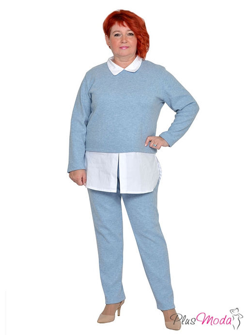 Брюки Модель №1746 размеры 44-84 - Plusmoda фото 4