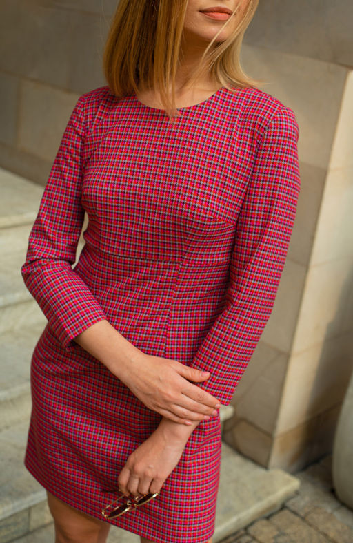 Платье мини - Donna saggia фото 7