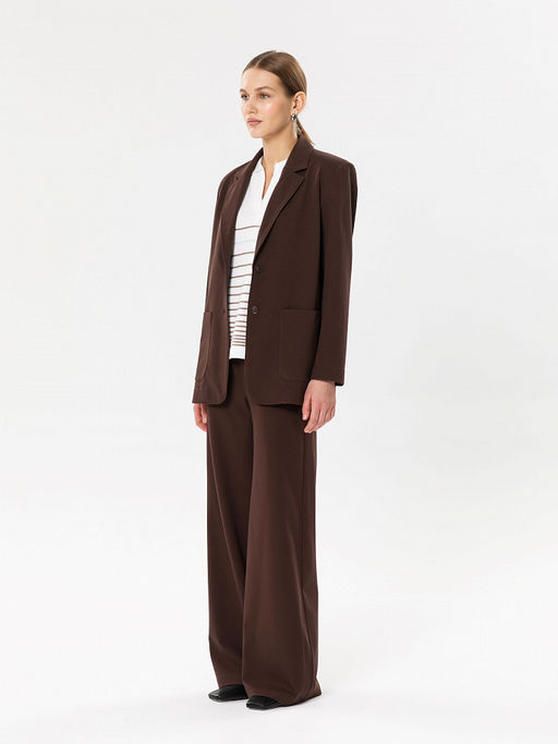 Комплект из жакета и брюк - Stilla фото 3