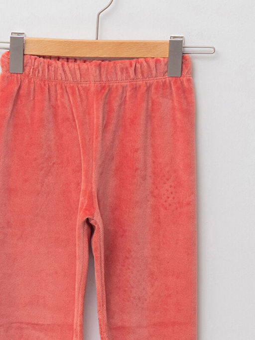 Beli Lastikli Kadife K?z Bebek Pijama Alt 2li - Waikiki фото 3