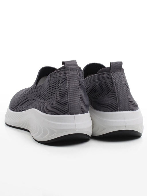 05-TEX-D04-01 GREY Полуботинки спортивные летние мужские (текстиль) - Фабричный китай фото 13