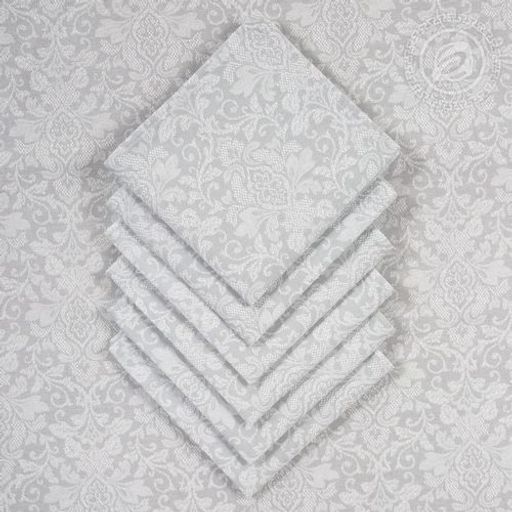 Столовый набор Вензель:скатерть 150*250 см.+12 салф. рогожка - Лен поволжья фото 2