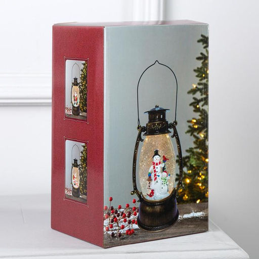 Светодиодная фигура «Два снеговика» 14×23.5×11 см, пластик, батарейки ААх3 (не в комплекте), USB, свечение тёплое белое