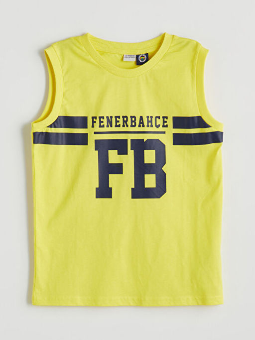 Bisiklet Yaka Fenerbah?e Bask?l? Erkek ?ocuk Atlet