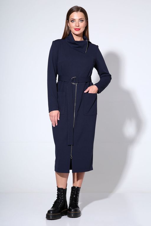 Платье Liona Style 670 темно-синий
