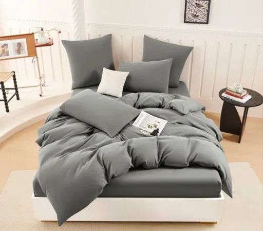 КПБ Candies Бархат Сатин с простыней на резинке по кругу CANBSR18 Евро