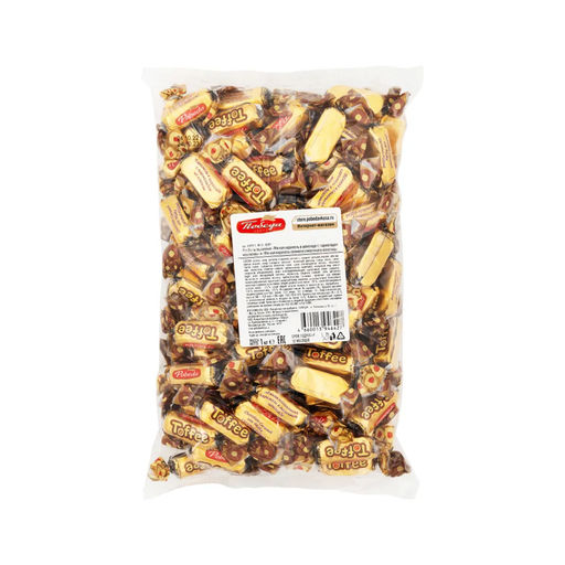 Конфеты молочные Toffee в шоколаде: с мармеладом из клюквы, темн. и слив.,1 кг - Победа вкуса фото 2