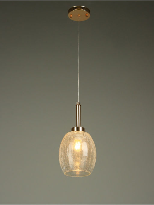 Светильник «Кейти» 1×40 Вт Е27 золото 14×14×29.5+100 см