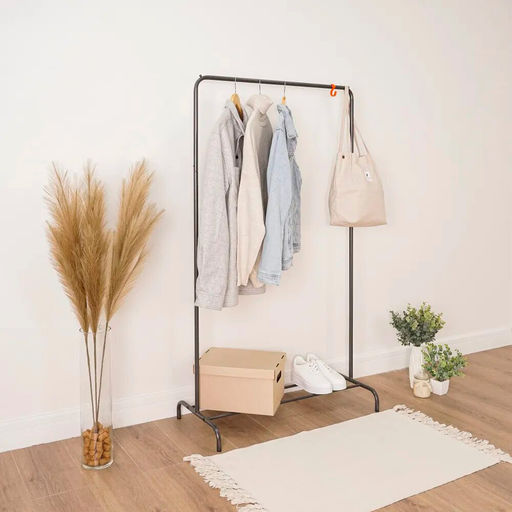 Вешалка гардеробная металл. "Радуга 1" графит