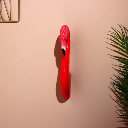 Сувенир «Фламинго», 30 см, дерево