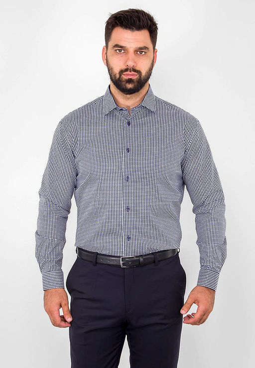 Сорочка мужская длинный рукав GREG 223/131/17003/Z/1p  фото 6