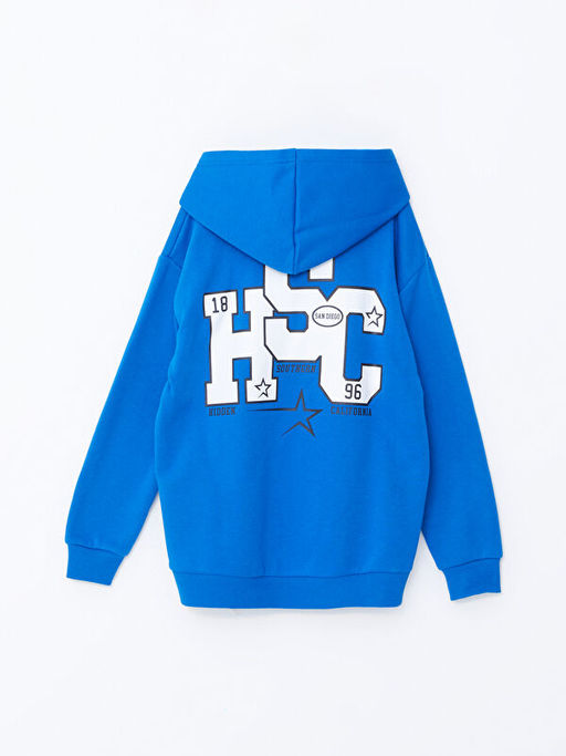 Kap??onlu Erkek ?ocuk Sweatshirt - Waikiki фото 3