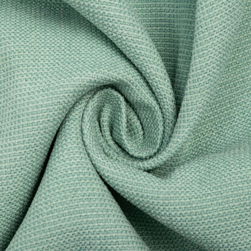 Штора портьерная «Этель. Структурная», 270×300 см, светло-зелёная