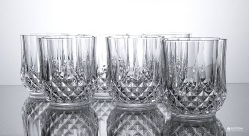 Набор стаканов ЛОНГШАМП 320мл низкие 6шт