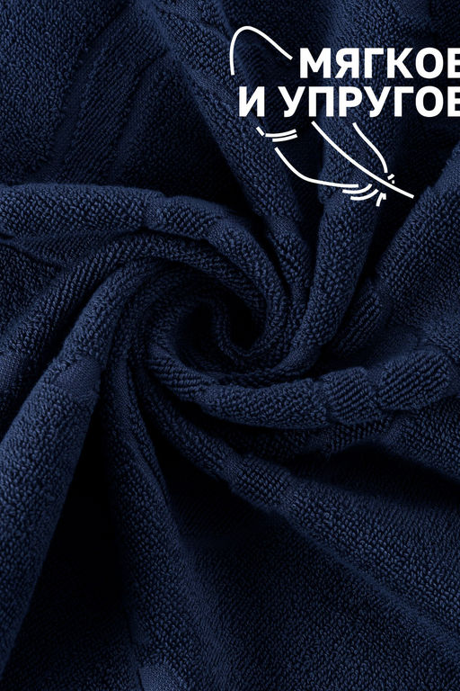 Комплект полотенец для ног махровое Софатекс 50 * 70 коврик ножки 2шт