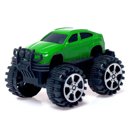 Цена за 3 шт. Джип инерционный «БигФут», цвет МИКС