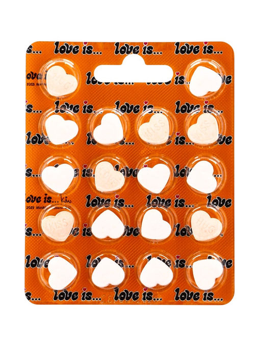 Цена за 3 шт. Освежающие конфеты Love is, со вкусом морской соли и маракуйи в блистере, 10.8 г