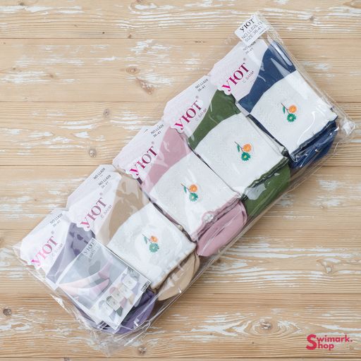 Носочки женские высокие цветные LL628-13, 10 пар в уп. - Swimark фото 3