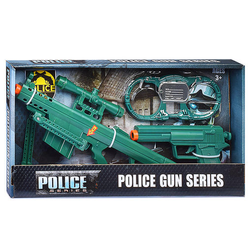 Набор полицейского "Герой" на батарейках, в коробке