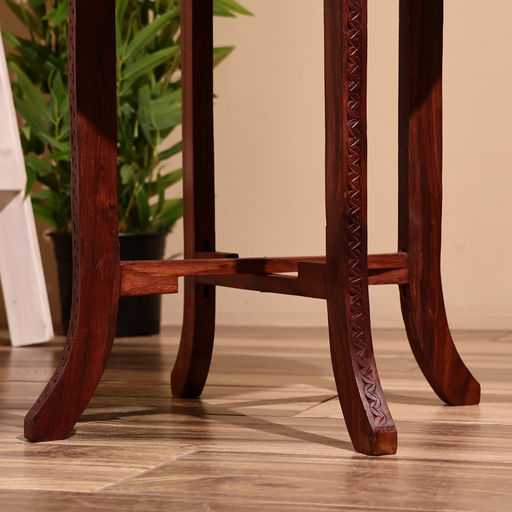 Столик кофейный, 45×45×50 см, дерево шишам