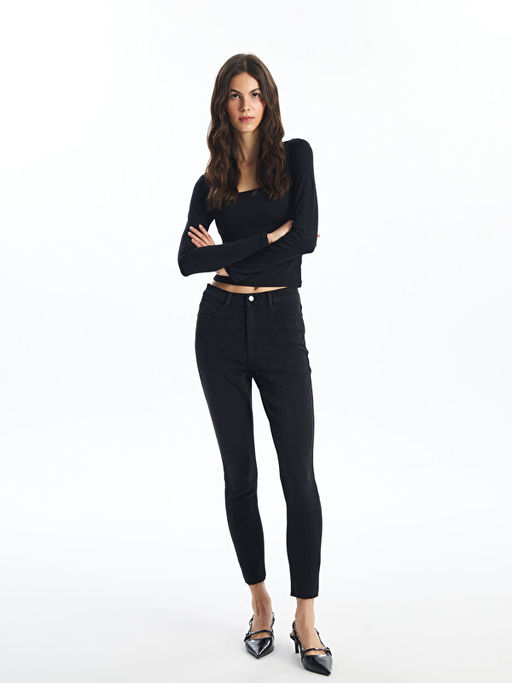 J?piter S?per Skinny Fit Kad?n Jean Pantolon