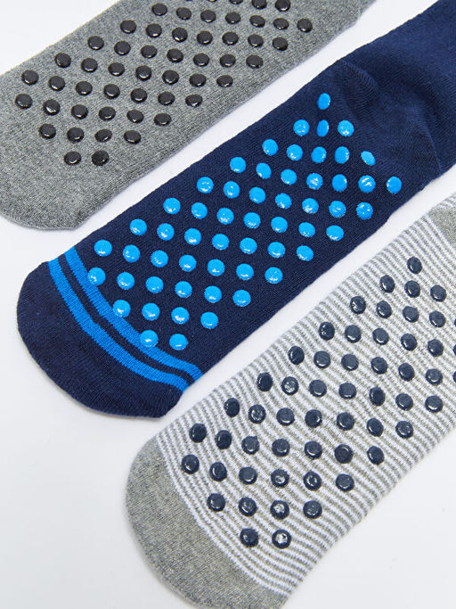 ?izgili Erkek ?ocuk Soket ?orap 3l? - Waikiki фото 3