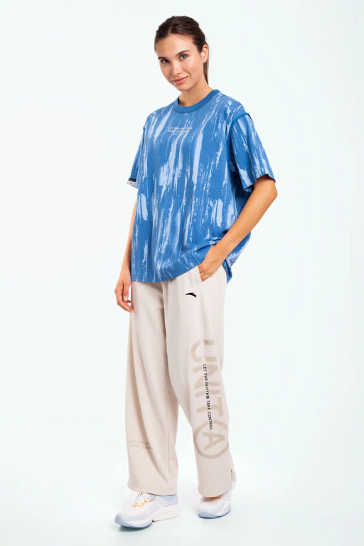 Футболка Хлопок Синий - Anta фото 2