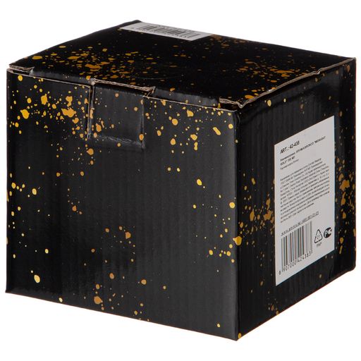 КРУЖКА BRONCO MIDNIGHT GOLD 450 МЛ (КОР=48ШТ.)  фото 2