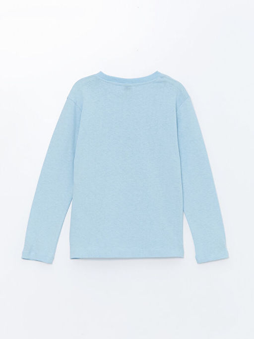 Bisiklet Yaka Erkek ?ocuk Ti??rt - Waikiki фото 3