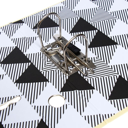 Пaпкa-регистратор А4 75мм Calligrata ламинированная, ваниль  фото 7