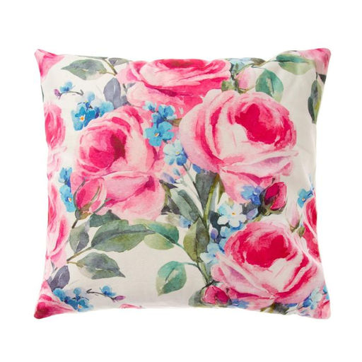 Наволочка декоративная Этель Цветы 40х40 см, 100% п/э
