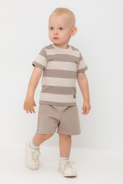 КР 400658/коричневый к552 шорты д/мал яс