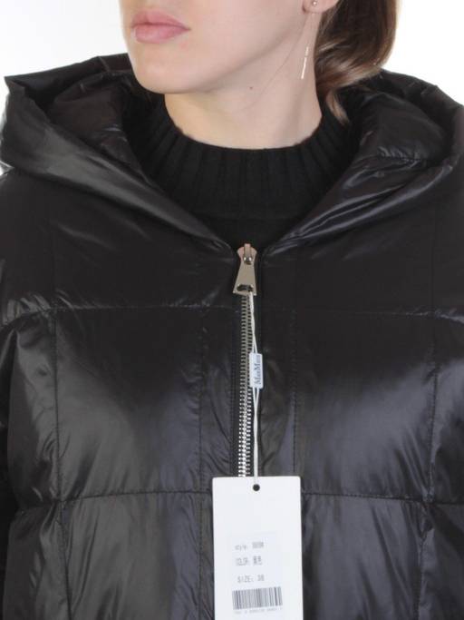 8808 BLACK Пальто женское демисезонное (100 гр. синтепон) - Fashion фото 5