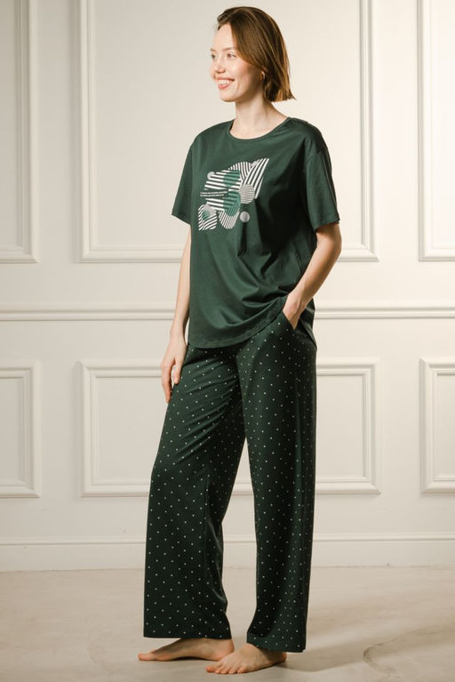 БРЮКИ ЖЕНСКИЕ арт. 4530W-50082.2S-064 - Almando melado фото 4