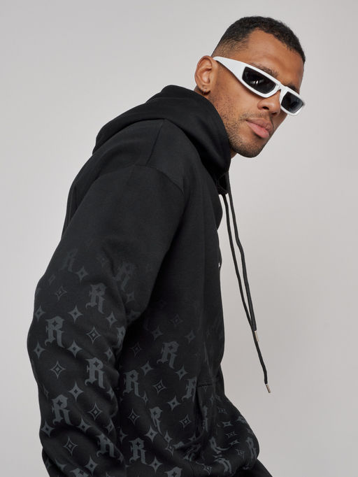 Спортивный костюм мужской трикотажный демисезонный черного цвета 12010Ch - Mtforce фото 10