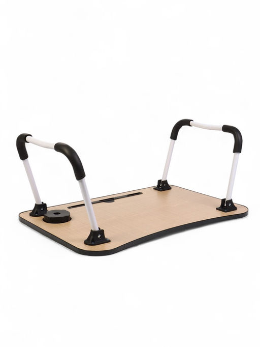 Столик - поднос для завтрака Дарим Красиво, для ноутбука, складной, серый, 60×40 см