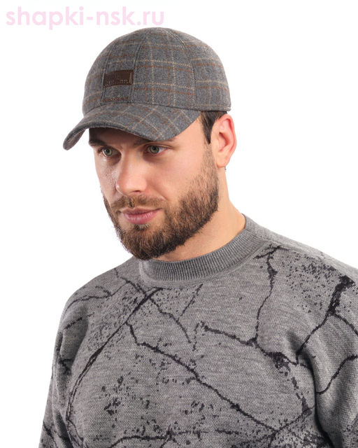 061-32 Бейсболка мужская флис (56-62)