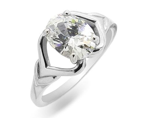 Кольцо из серебра алпанит, В10-0473