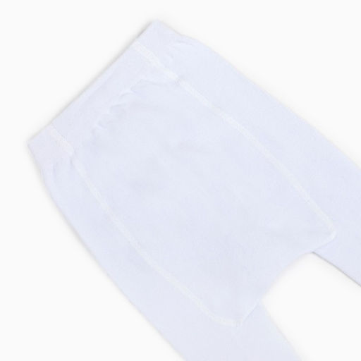 Колготки детские «Мари», Коты аристократы, рост 92-98 см, белые, розовые