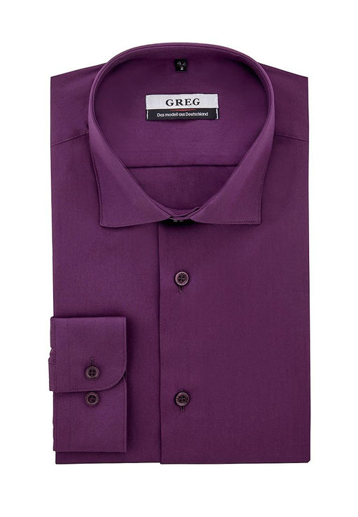 Сорочка мужская длинный рукав GREG 740/139/LID/Z  фото 2