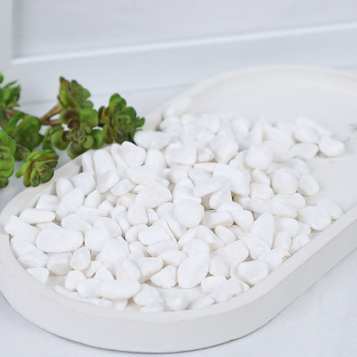 Декоративные камни 300г / 7-45 /уп 80/белые - Галеонтрейд фото 3