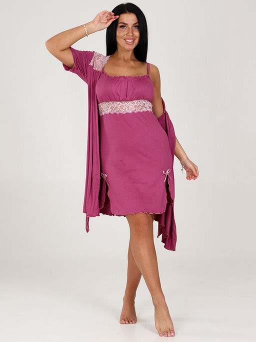 0015-ХС ЖЕНСКИЙ КОМПЛЕКТ ДВОЙКА (Брусника) - А-дина фото 2